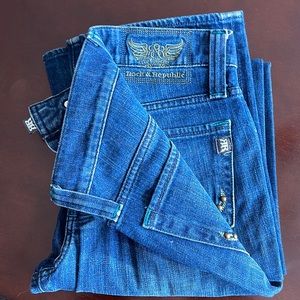 Rock&Republic bootcut button fly jeans